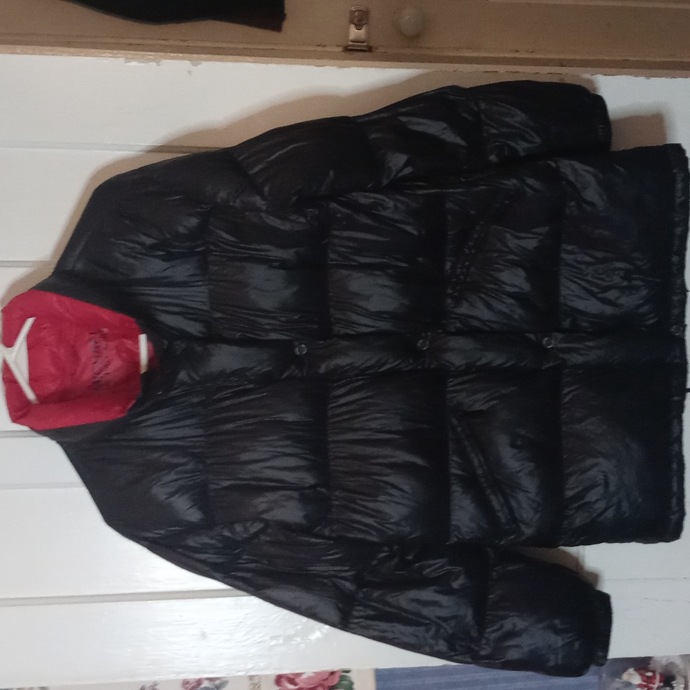 MICHAEL KORS BLACK ULTRA LIGHT WEIGHT DOWN FILLED COAT XS